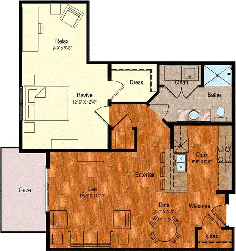 A-6 Floor Plan 8